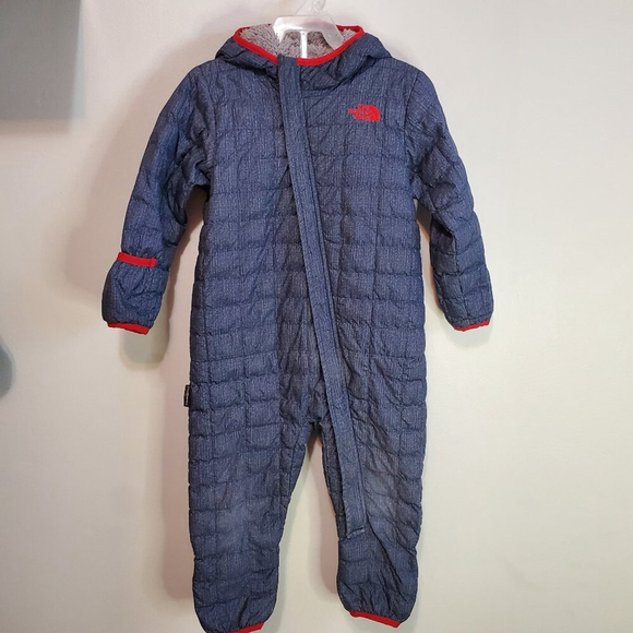 The North Face Other - THE NORTH FACE Thermoball Puffer Snowsuit One Piece Bunting Toddler 18-24 Months